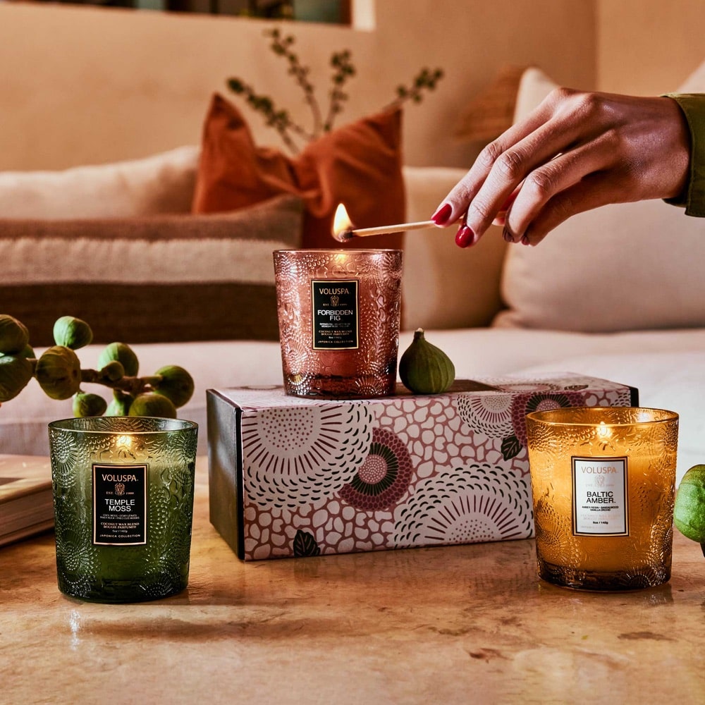 3 x Demi Candle Set - Forbidden, Baltic, Temple