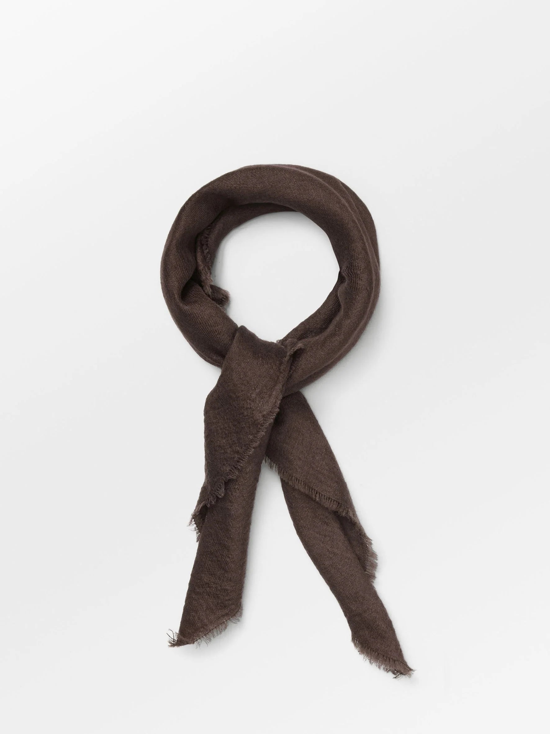 Cashma Small Scarf - Hot Fudge Brown