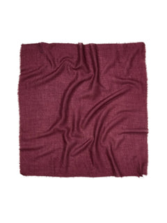 Cashma Small Scarf - Burgundy