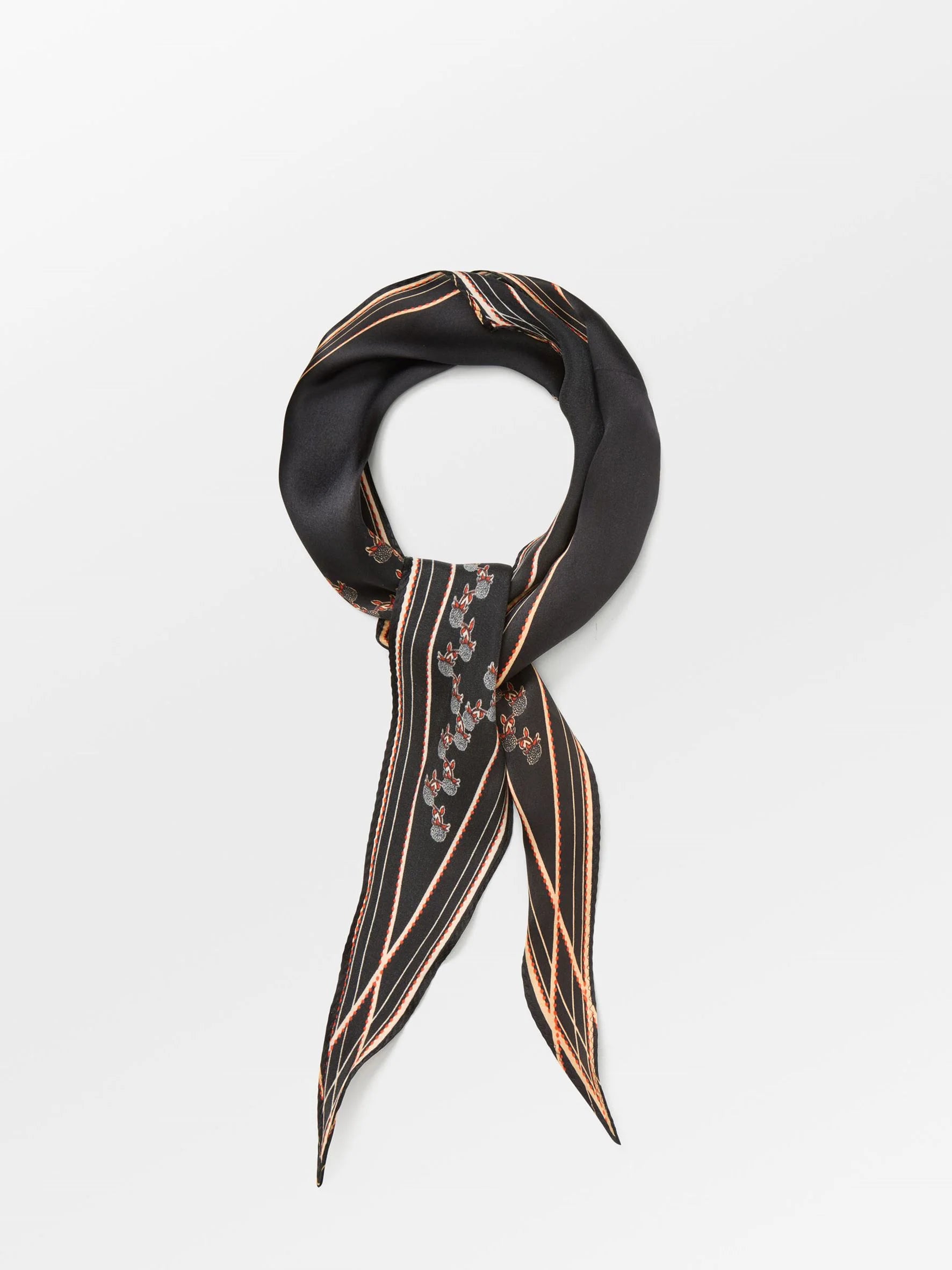 Brombeere Diamond Scarf - Black