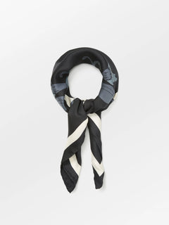 Magna Flower Sia Scarf - Black
