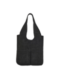 Suede Demi Bag - Black