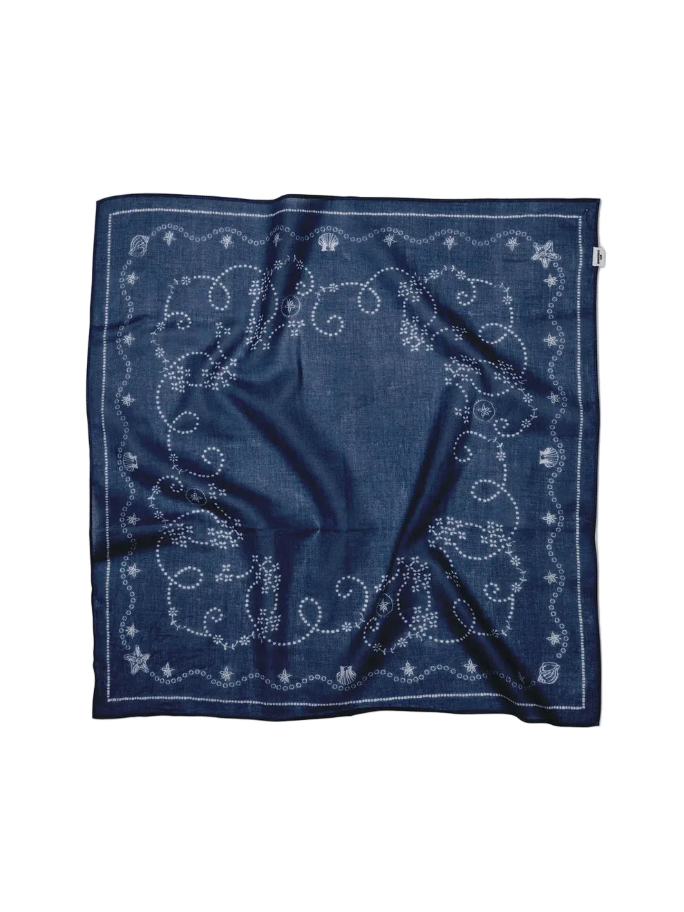 Anglaisia Cotta Scarf - Navy Blue