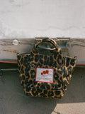 Leopa Canvas Gabby Bag - Black