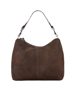 Suede Ginni Large Bag - Chocolate Torte