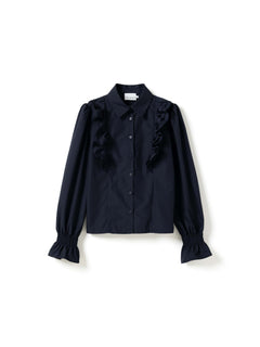 Lucina Blouse - Navy Blue