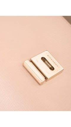 Givenchy Pandora Box Chain Shoulder Bag - Beige