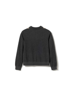 N-Maxine Knit - Dasha Grey Check