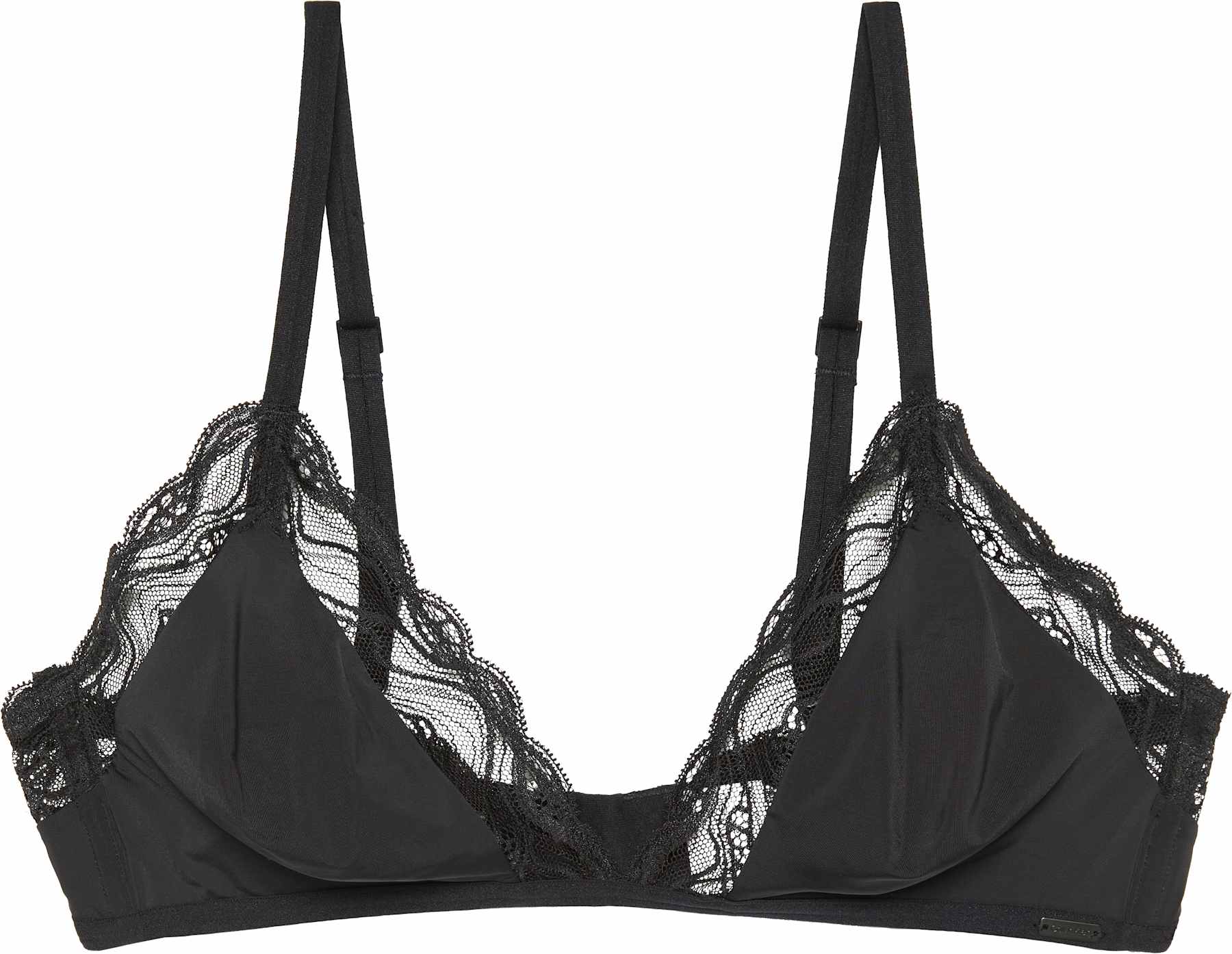 Unlined Triangle - Black