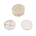 Jewelry Box Round Mw Liberty - Swirling Petals Pink