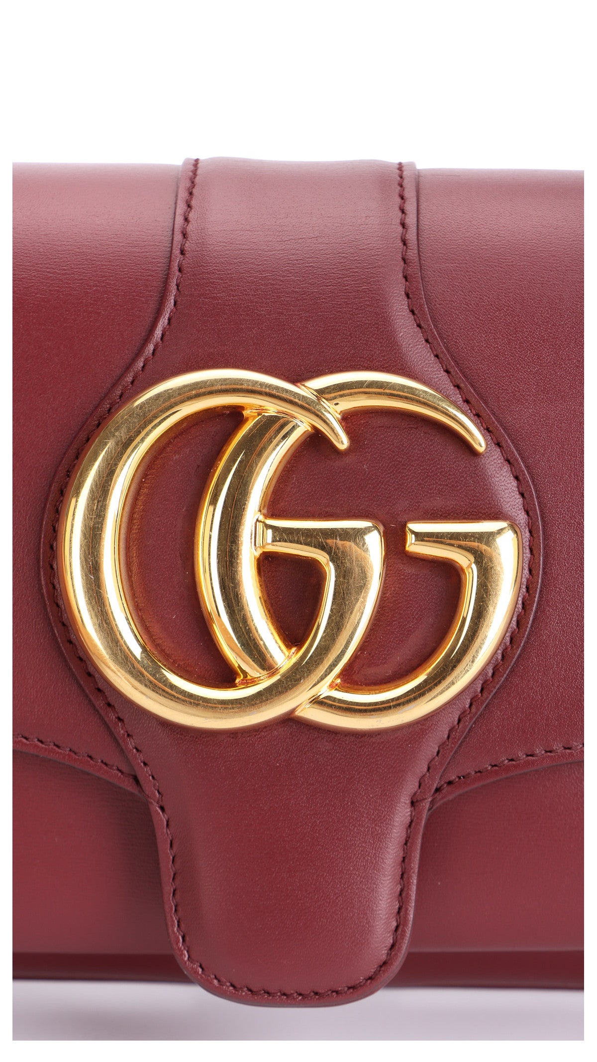 Gucci Arli Shoulder Bag - Burgundy