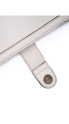 Gucci Bamboo Handle Tote Bag - Cream