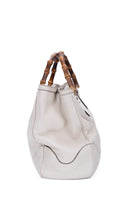 Gucci Bamboo Handle Tote Bag - Cream