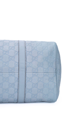 Gucci Boston Bag Monogram - Light Blue
