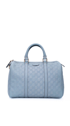 Gucci Boston Bag Monogram - Light Blue