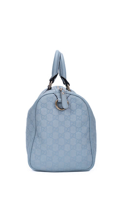 Gucci Boston Bag Monogram - Light Blue