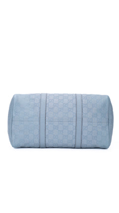 Gucci Boston Bag Monogram - Light Blue