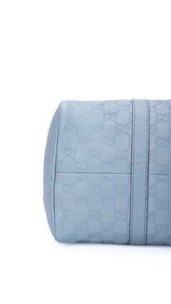 Gucci Boston Bag Monogram - Light Blue