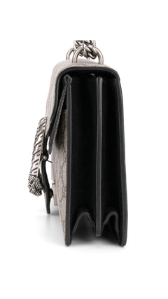 Gucci Dionysus Gg Supreme Shoulder Bag Small - Grey/Black