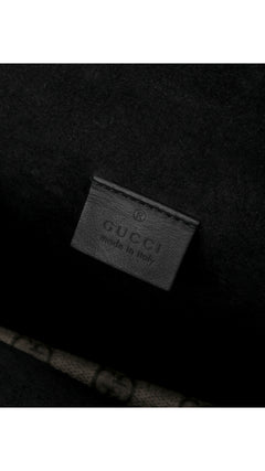Gucci Dionysus Gg Supreme Shoulder Bag Small - Grey/Black