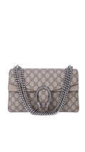 Gucci Dionysus Gg Supreme Shoulder Bag - Grey