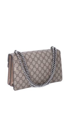Gucci Dionysus Gg Supreme Shoulder Bag - Grey