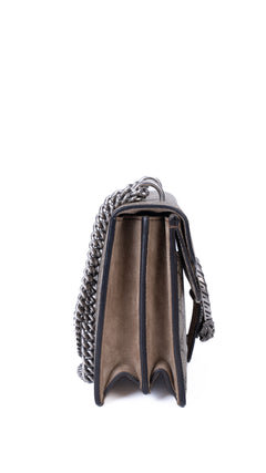 Gucci Dionysus Gg Supreme Shoulder Bag - Grey