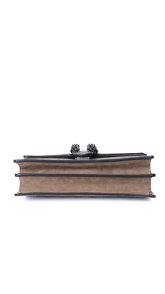 Gucci Dionysus Gg Supreme Shoulder Bag - Grey