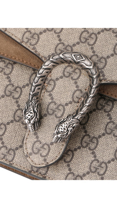 Gucci Dionysus Small Shoulder Bag - Grey/Brown