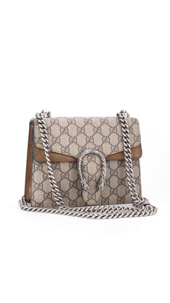 Gucci Dionysus Small Shoulder Bag - Grey/Brown