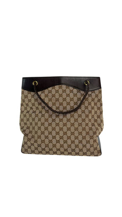 Gucci GG Canvas Tote Bag - Brown Monogram