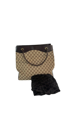 Gucci GG Canvas Tote Bag - Brown Monogram