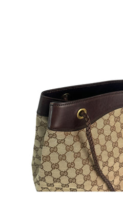 Gucci GG Canvas Tote Bag - Brown Monogram