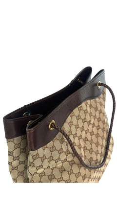 Gucci GG Canvas Tote Bag - Brown Monogram