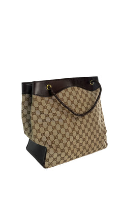 Gucci GG Canvas Tote Bag - Brown Monogram