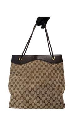 Gucci GG Canvas Tote Bag - Brown Monogram