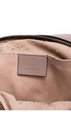 Gucci Gg Marmont Matelassé Camera Bag - Dusty Pink