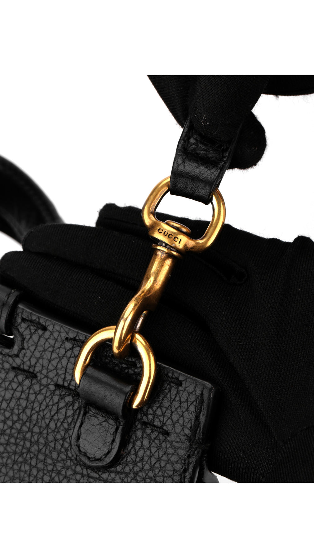 Gucci Gg Marmont Top Handle Bag - Black