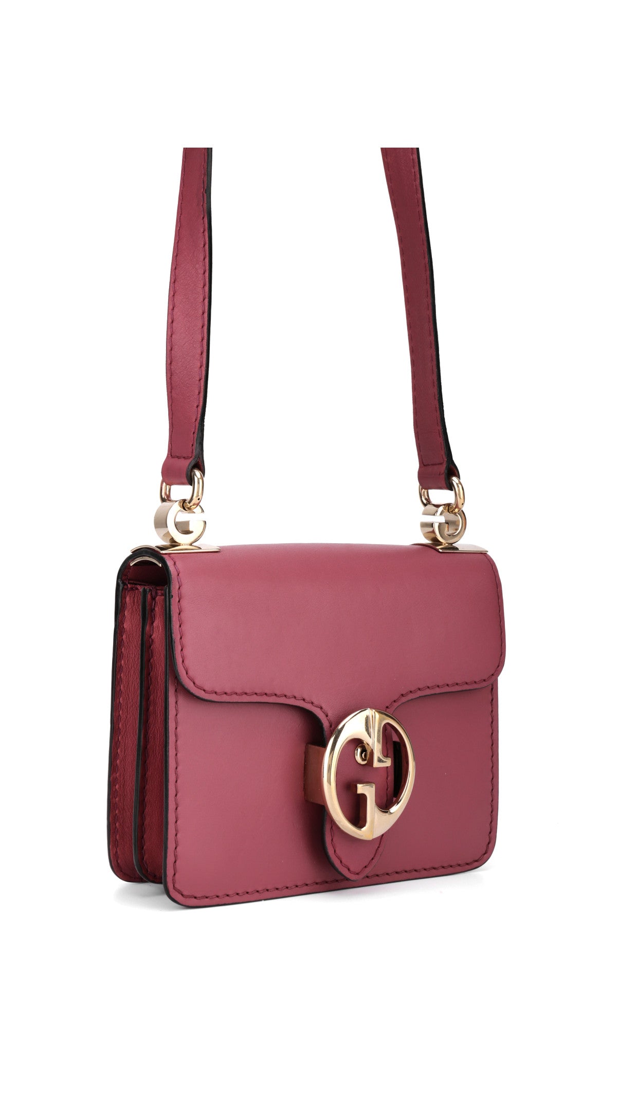 Gucci Gg Mini Shoulder Bag - Red