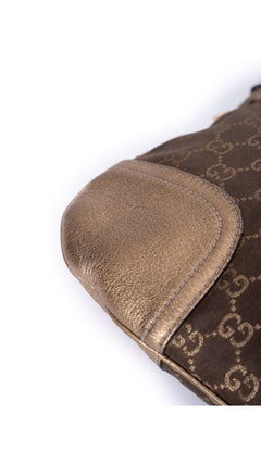 Gucci GG Shoulder Bag - Brown