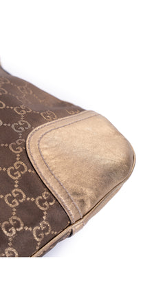 Gucci GG Shoulder Bag - Brown