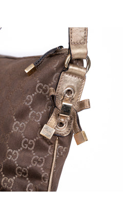 Gucci GG Shoulder Bag - Brown