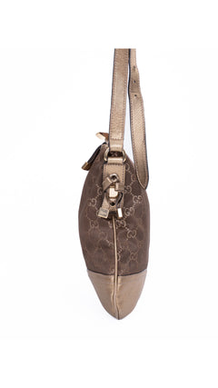 Gucci GG Shoulder Bag - Brown