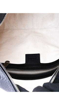 Gucci Gg Supreme Camera Box Bag - Black