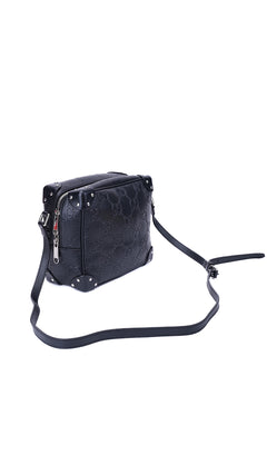 Gucci Gg Supreme Camera Box Bag - Black