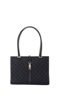 Gucci Gg Supreme Tote Bag - Black