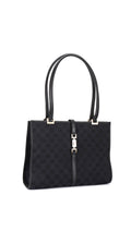 Gucci Gg Supreme Tote Bag - Black