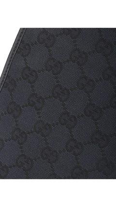 Gucci Gg Supreme Tote Bag - Black