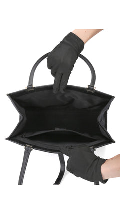 Gucci Gg Supreme Tote Bag - Black