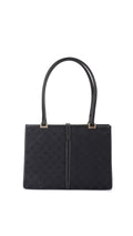 Gucci Gg Supreme Tote Bag - Black
